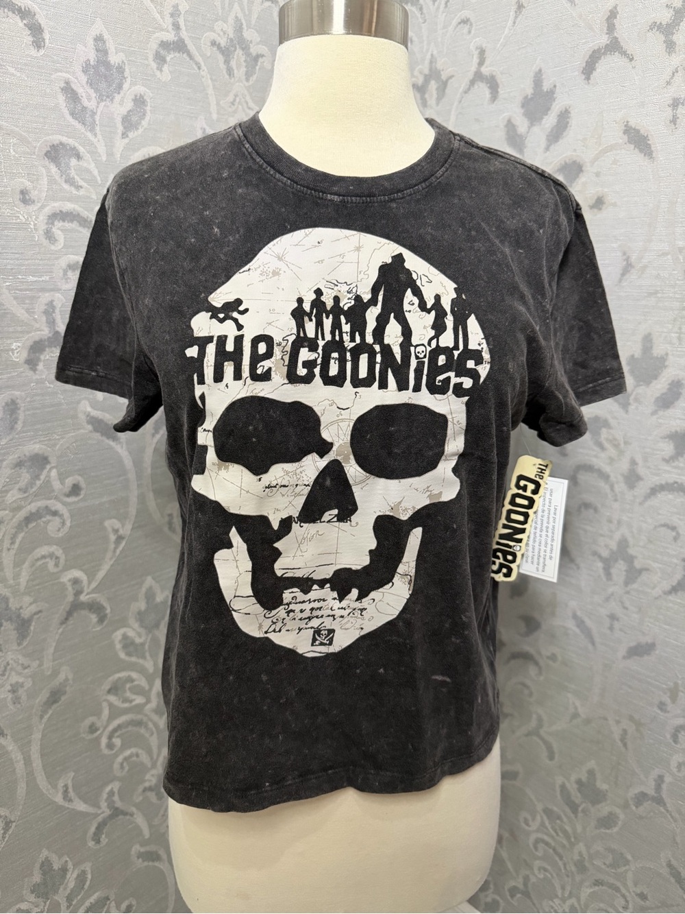 The Goonies Black Short Sleeve Graphic Tee